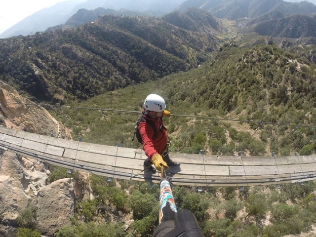 cruzando las barrancas